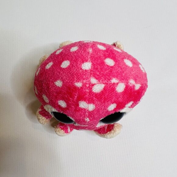 Ty Beanie Boos Ollie Pink Octopus Big Glitter Eyes Plush Stuffed Toy 6" - Picture 10 of 11
